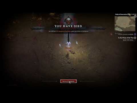 Diablo4 VoH - World Boss Kaçış başarısızlığı