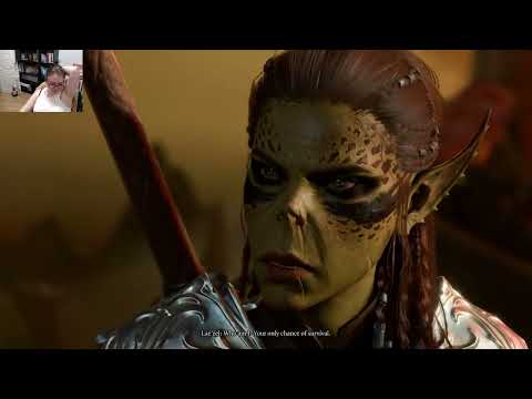 Baldur's Gate 3 Egzotik Drow Oyun Sahnesi 1