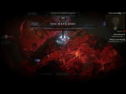 fail to live in echo of hatred dungeon
