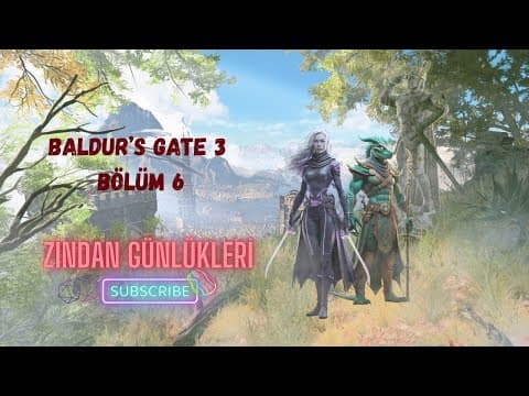 Baldur's Gate 3 | Drow Ranger & Dragonborn Sorcerer Günlükleri | Crèche Peşinde: Part 6